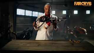 جان کارلو درباره چگونگی ساخت اسلحه آتش انداز بازی فارکرای 6 توضیحاتی ارایه می‌دهد