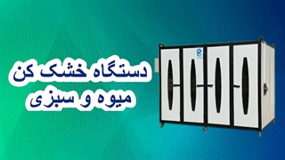 دستگاه خشک کن میوه سبزی ، انگور و انجیر و لیمو عمانی
