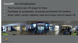 دانلود پلاگین The Foundry CaraVR v1.0v2 برای Nuke