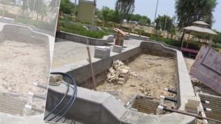 آبنمای موزیکال هتل لیپار چابهار