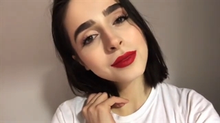 Last minute easy valentines day makeup