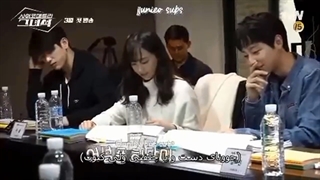 پشت صحنه فیلم نامه خوانی سریال پسر روان سنج He Is Psychometric 2019 با بازی جینیونگ GOT7 + زیرنویس فارسی چسبیده