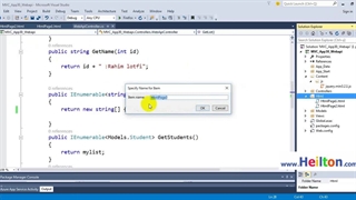 آموزش نحوه ی فراخوانی WebApiدرMVC