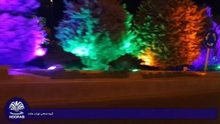 نورپردازی میدان فرودگاه بیرجند