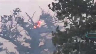 آتش سوزی ارتفاعات کردکوی در استان گلستان