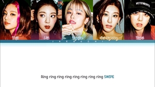 لیریک آهنگ swipe از ایتزی ITZY