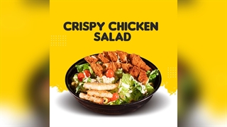 بهترین سالاد سزار نوشهر با فیله سوخاری در کیوانو