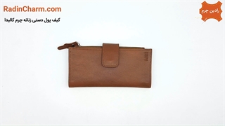 کیف پول دستی زنانه چرم کالیدا