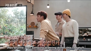 برنامه کره ای کافه فرندز coffee friends قسمت 1 با زیرنویس فارسی آنلاین