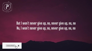Never give up