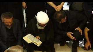 تدفین علامه حسن زاده آملی در آرامگاه ابدی