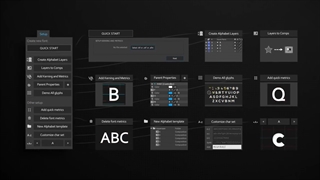دانلود اسکریپت Font Manager 1.042 برای افترافکت