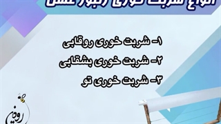 انواع شربت خوری زنبورداری، مزایا و مقایسه آن ها