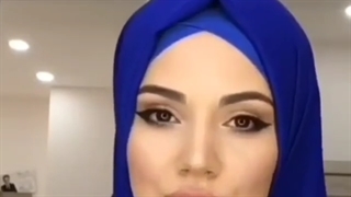 بستن شال با گردنبند