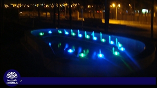 ️آبنمای موزیکال مجتمع رفاهی میلاد بیرجند ️