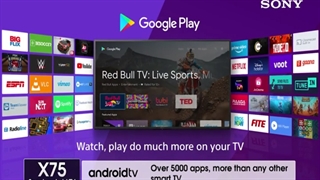 بررسی تلویزیون 2021  4K  و اسمارت سونی سری X75