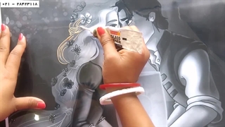 آموزش نقاشی روی شیشه-آموزش نقاشی ویترای -(نقاشی کاکتوس روی شیشه)