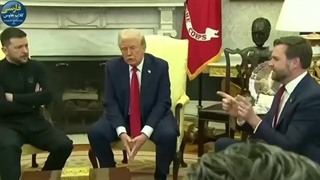 دوبله فارسی کامل مشاجره تاریخی ترامپ و معاونش ؛جی دی ونس با زلنسکی درباره مشکلات صلح با روسیه