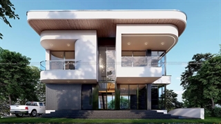 ویلای تریپلکس در سطل‌سر لاهیجان | شرکت مدرن ویلا