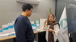 گفتگو با سارا علایی مدیر تولید شرکت تولیدی آریا فارمد سپهر