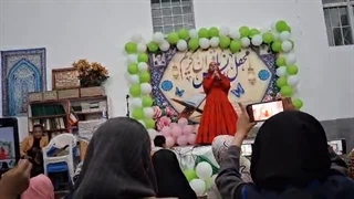 اجرای خاص و جذاب رزیتا دغلاوی نژاد «خاله فرشته مهربون» در حسین آباد خان زنیان