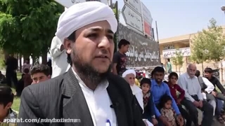 علمای اهل سنت در راهپیمایی روز قدس