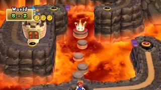New Super Mario Bros. Wii - World 8 100% (All Star Coins)