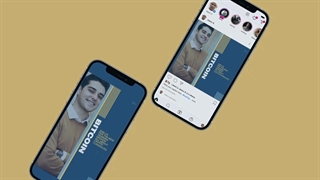 دانلود پروژه پریمیر تبلیغ بیت کوین در اینستاگرام Bitcoin Promotion Instagram