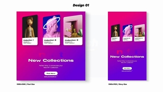 دانلود پروژه پریمیر تبلیغات ان اف تی در اینستاگرام NFT Promotion Instagram